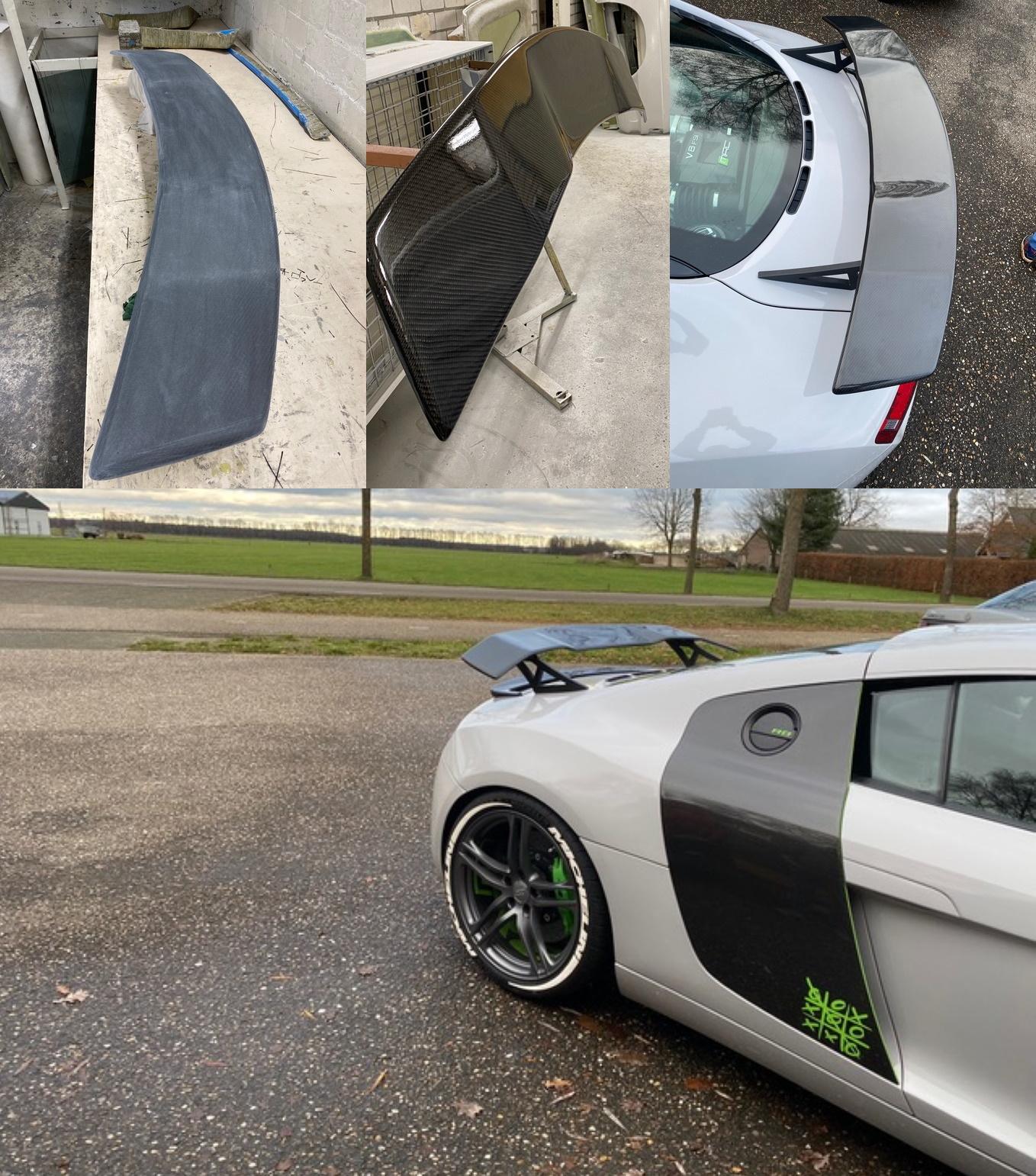 Achtervleugel Audi R8