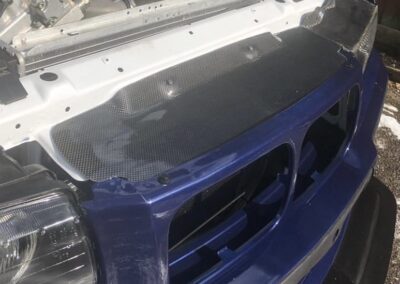 Carbon Afdekplaat Radiateur BMW E36/E36M3
