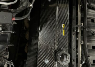 Carbon Motor afdekplaat BMW M52/M54