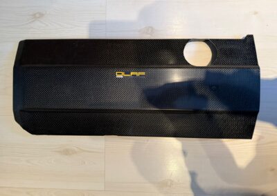 Carbon Motor afdekplaat BMW M52/M54