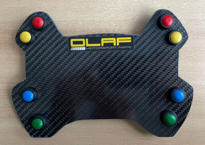 Carbon Stuurplaat